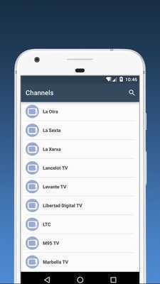 Emulate Android APK Spain TV - Watch IPTV