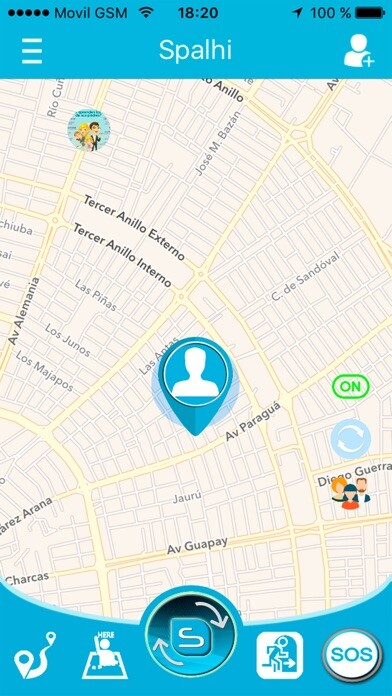 Emulate iPhone app Spalhi using MyAndroid