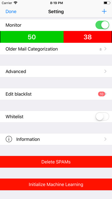 Emulate iPhone app SpamBlocker using MyAndroid Emulate iPhone app SpamBlocker using MyAndroid