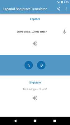 Emulate Android APK Spanish Albanian Translator Emulate Android APK Spanish Albanian Translator