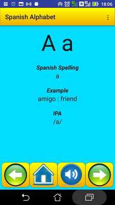Emulate Android APK Spanish Alphabet for university students Emulate Android APK Spanish Alphabet for university students