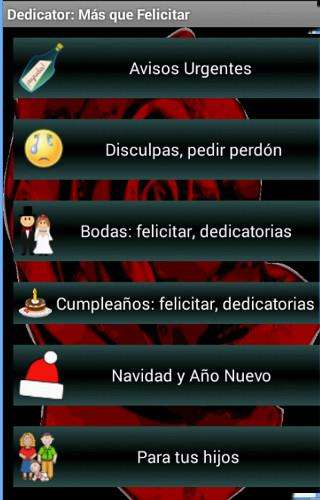 Run android online APK Spanish Beautiful Texts and LOVE quotes from MyAndroid or emulate Spanish Beautiful Texts and LOVE quotes using MyAndroid