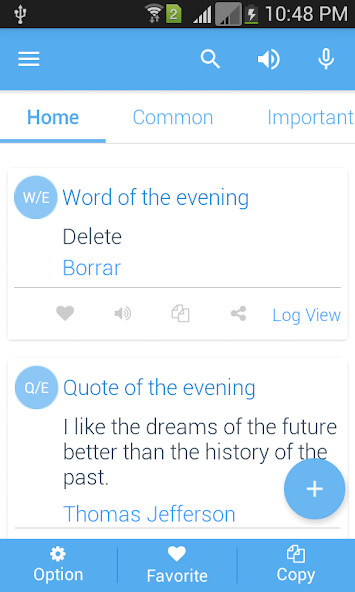 Run android online APK Spanish Dictionary-Copy and view meaning from MyAndroid or emulate Spanish Dictionary-Copy and view meaning using MyAndroid