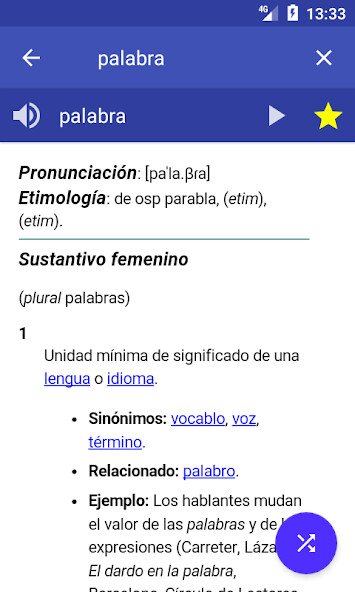 Run android online APK Spanish Dictionary Offline from MyAndroid or emulate Spanish Dictionary Offline using MyAndroid