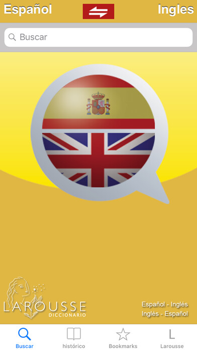 Emulate iPhone app Spanish-English Larousse using MyAndroid Emulate iPhone app Spanish-English Larousse using MyAndroid