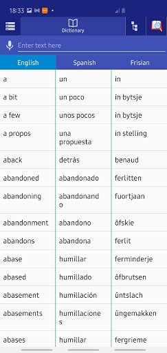 Run android online APK Spanish Frisian Dictionary from MyAndroid or emulate Spanish Frisian Dictionary using MyAndroid