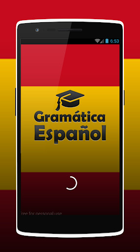 Emulate Android APK Spanish Grammar: Tenses
