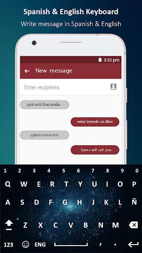 Run android online APK Spanish Keyboard 2050 from MyAndroid or emulate Spanish Keyboard 2050 using MyAndroid