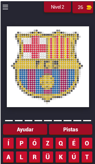 Run android online APK Spanish League Clubs Quiz from MyAndroid or emulate Spanish League Clubs Quiz using MyAndroid