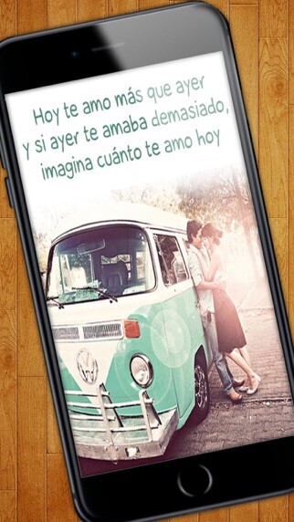 Emulate iPhone app Spanish Love Cards Create romantic pics & messages using MyAndroid Emulate iPhone app Spanish Love Cards Create romantic pics & messages using MyAndroid