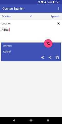 Emulate Android APK Spanish-Occitan Translator - Works offline Emulate Android APK Spanish-Occitan Translator - Works offline