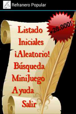 Emulate Android APK Spanish Popular Proverbs