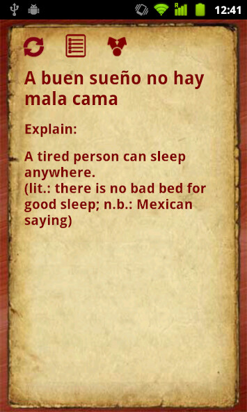 Emulate Android APK Spanish Proverbs Emulate Android APK Spanish Proverbs