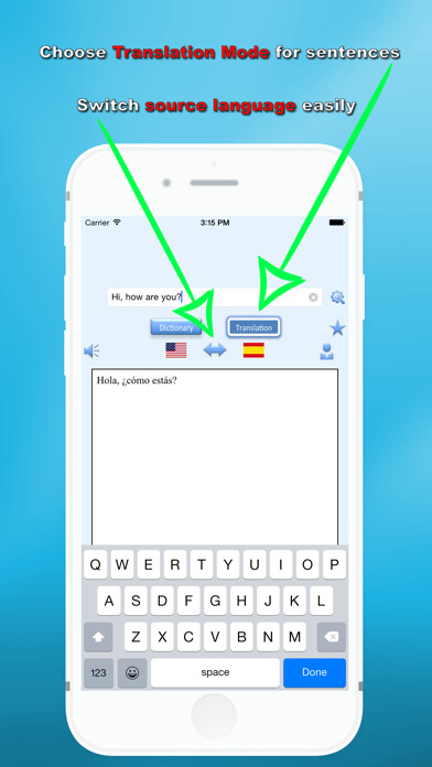 Emulate iPhone app Spanish to English Dictionary Translator - Languix using MyAndroid Emulate iPhone app Spanish to English Dictionary Translator - Languix using MyAndroid