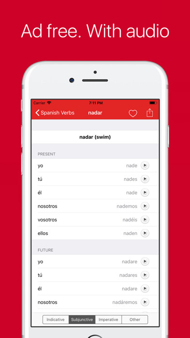 Emulate iPhone app Spanish Verb Conjugator Pro using MyAndroid Emulate iPhone app Spanish Verb Conjugator Pro using MyAndroid
