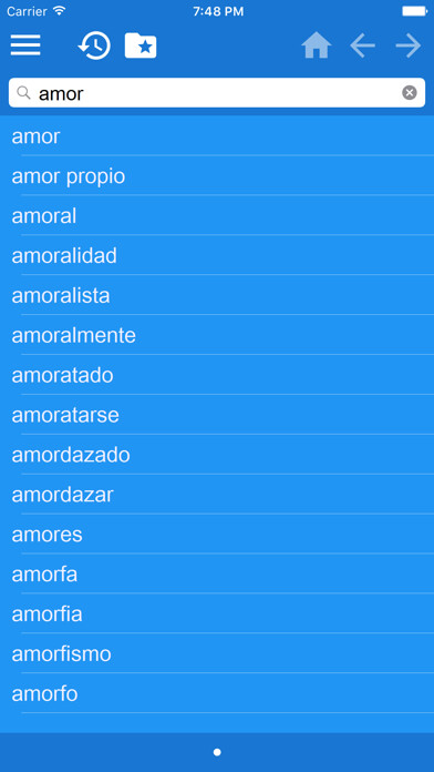 Emulate iPhone app Spanish Vietnamese dictionary using MyAndroid Emulate iPhone app Spanish Vietnamese dictionary using MyAndroid