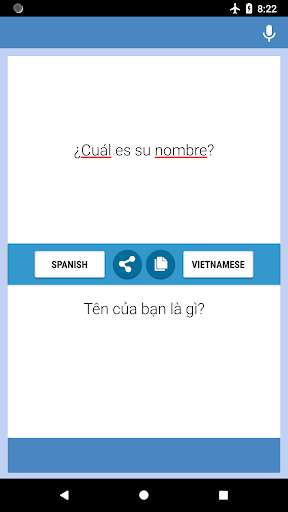 Run android online APK Spanish-Vietnamese Translator from MyAndroid or emulate Spanish-Vietnamese Translator using MyAndroid