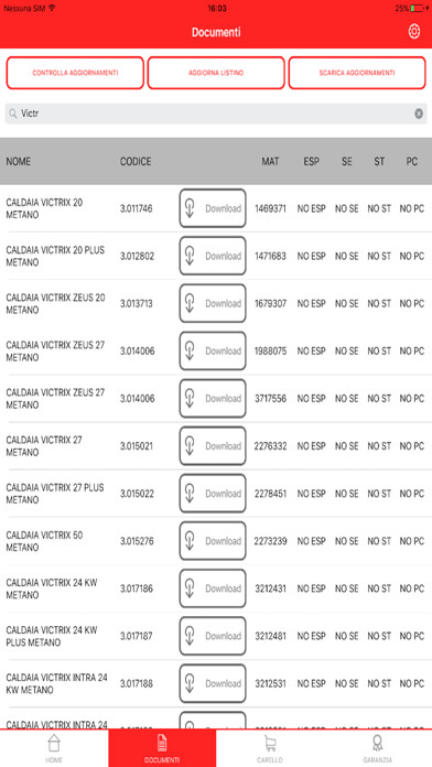Emulate iPhone app Spare Parts Ricambi Immergas using MyAndroid Emulate iPhone app Spare Parts Ricambi Immergas using MyAndroid