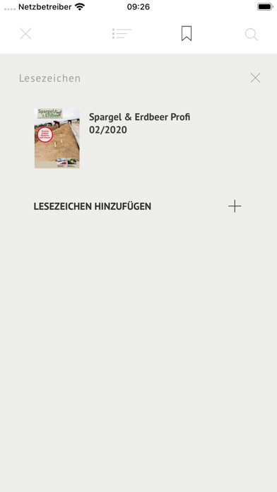 Emulate iPhone app Spargel & Erdbeer Profi using MyAndroid