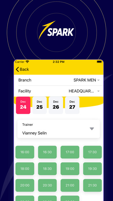 Emulate iPhone app Spark Athletic Center using MyAndroid Emulate iPhone app Spark Athletic Center using MyAndroid