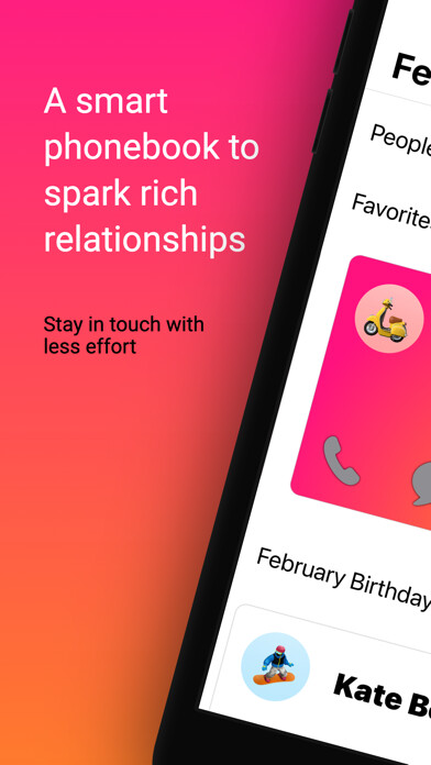 Emulate iPhone app Sparkbook: Stay in Touch using MyAndroid Emulate iPhone app Sparkbook: Stay in Touch using MyAndroid