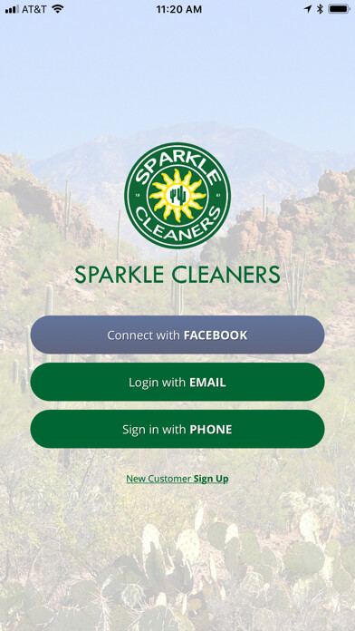 Emulate iPhone app Sparkle Cleaners Arizona using MyAndroid Emulate iPhone app Sparkle Cleaners Arizona using MyAndroid