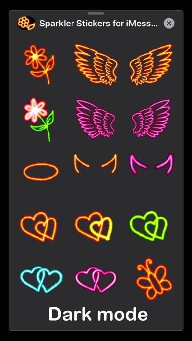 Emulate iPhone app Sparkler Stickers using MyAndroid Emulate iPhone app Sparkler Stickers using MyAndroid