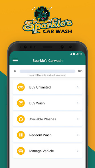 Run android online APK Sparkles Car Wash from MyAndroid or emulate Sparkles Car Wash using MyAndroid