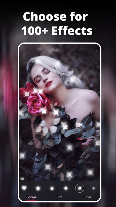 Emulate iPhone app Sparkle,shimmer & Glow Photos using MyAndroid