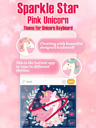 Emulate Android APK Sparkle Star Pink Unicorn Keyboard Theme for Girls Emulate Android APK Sparkle Star Pink Unicorn Keyboard Theme for Girls