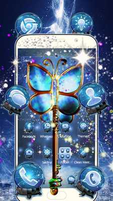 Emulate Android APK Sparkling Butterfly Wand Theme