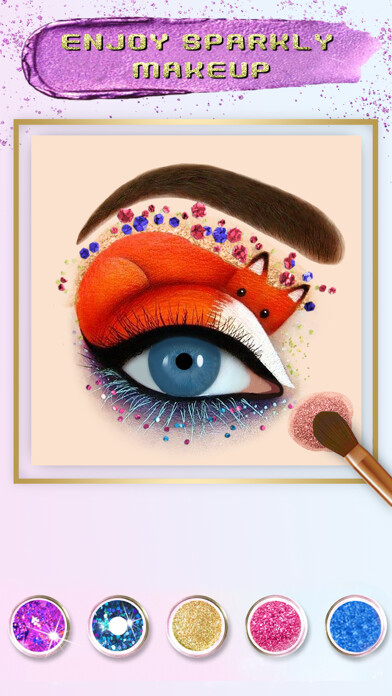 Emulate iPhone app Sparkly Painting-Coloring game using MyAndroid Emulate iPhone app Sparkly Painting-Coloring game using MyAndroid