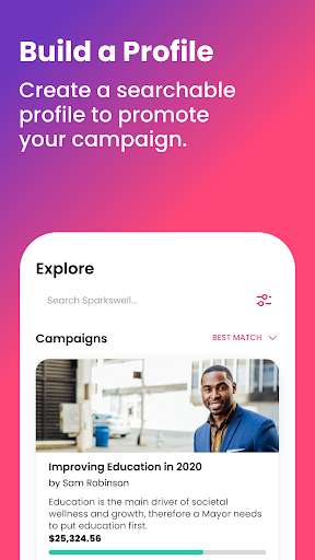 Run android online APK Sparkswell: Activism & Political Campaign Platform from MyAndroid or emulate Sparkswell: Activism & Political Campaign Platform using MyAndroid