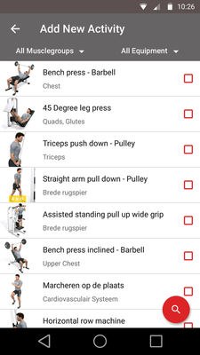Emulate Android APK SPARTA GYM