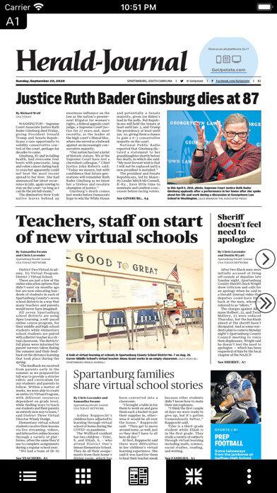 Emulate iPhone app Spartanburg Herald-Journal EE using MyAndroid Emulate iPhone app Spartanburg Herald-Journal EE using MyAndroid