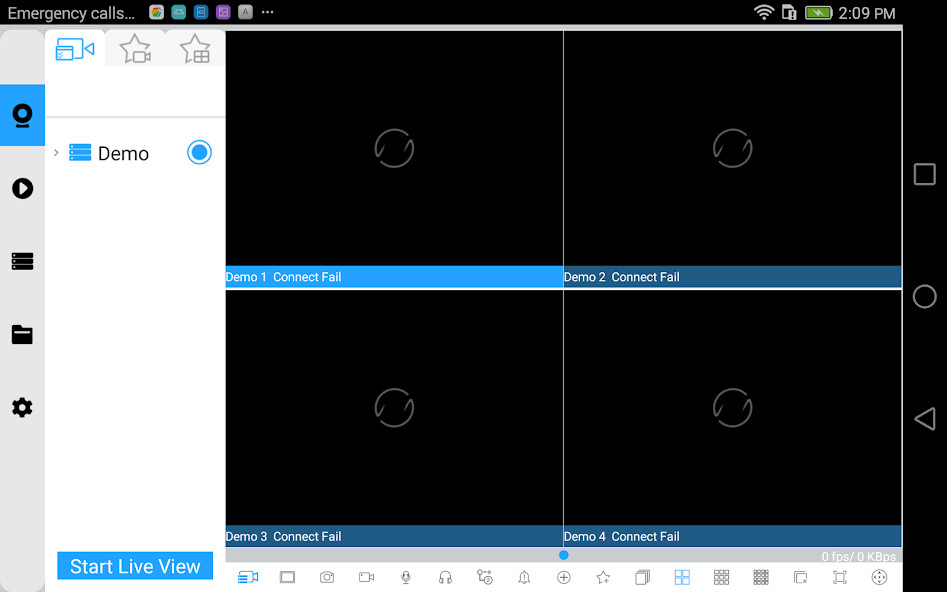 Emulate iPhone app SPC PRO Cloud HD using MyAndroid