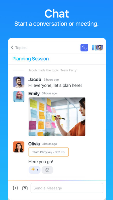 Emulate iPhone app Speakeasy - Calls and Chat using MyAndroid