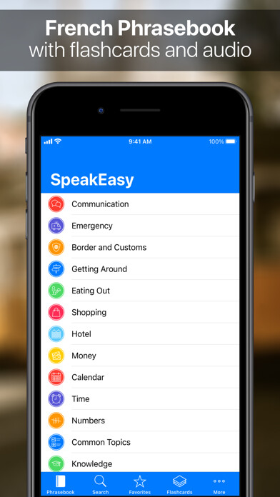 Emulate iPhone app SpeakEasy French Pro using MyAndroid Emulate iPhone app SpeakEasy French Pro using MyAndroid