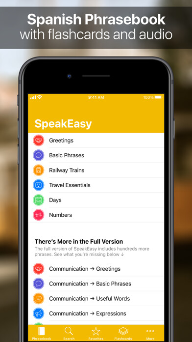 Emulate iPhone app SpeakEasy Spanish Phrasebook using MyAndroid Emulate iPhone app SpeakEasy Spanish Phrasebook using MyAndroid
