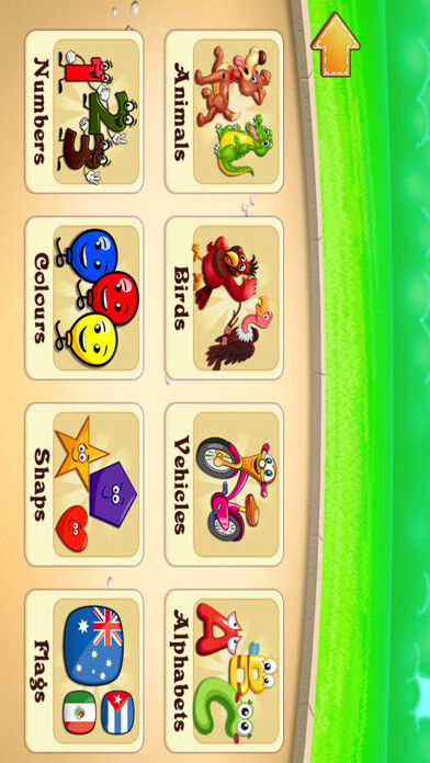 Emulate iPhone app Speak English Educational Game using MyAndroid