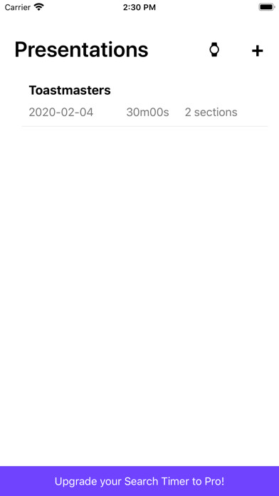 Emulate iPhone app Speaker Presentation Timer using MyAndroid Emulate iPhone app Speaker Presentation Timer using MyAndroid