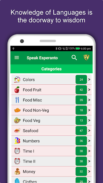 Run android online APK Speak Esperanto : Learn Esperanto Language Offline from MyAndroid or emulate Speak Esperanto : Learn Esperanto Language Offline using MyAndroid