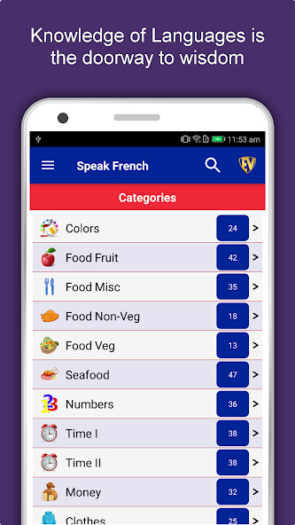Run android online APK Speak French : Learn French Language Offline from MyAndroid or emulate Speak French : Learn French Language Offline using MyAndroid