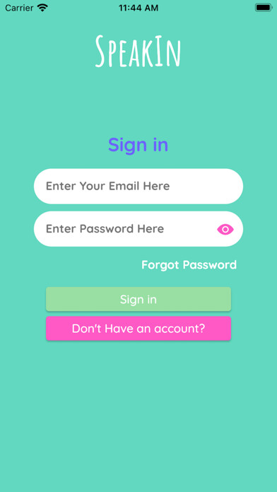 Emulate iPhone app SpeakIn Language Exchange using MyAndroid