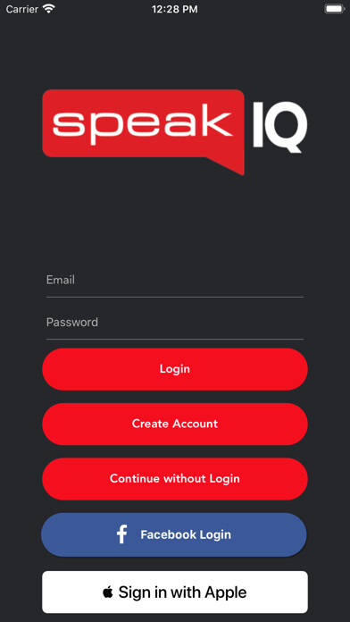 Emulate iPhone app Speak IQ using MyAndroid