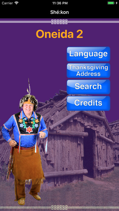 Emulate iPhone app Speak Oneida - Part 2 using MyAndroid