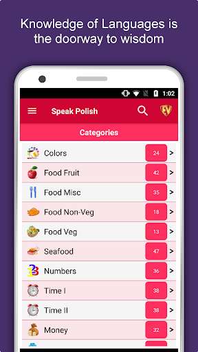 Emulate Android APK Speak Polish : Learn Polish Language Offline
