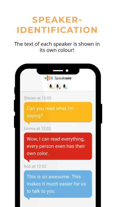 Emulate iPhone app Speaksee using MyAndroid