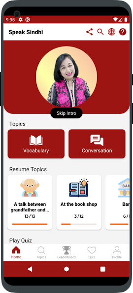 Emulate Android APK Speak Sindhi