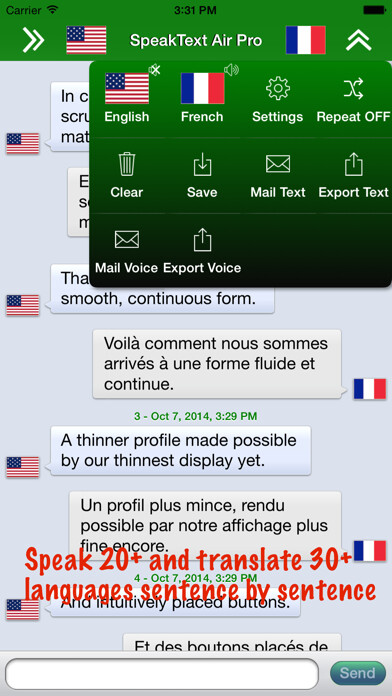 Emulate iPhone app SpeakText Air FREE using MyAndroid Emulate iPhone app SpeakText Air FREE using MyAndroid